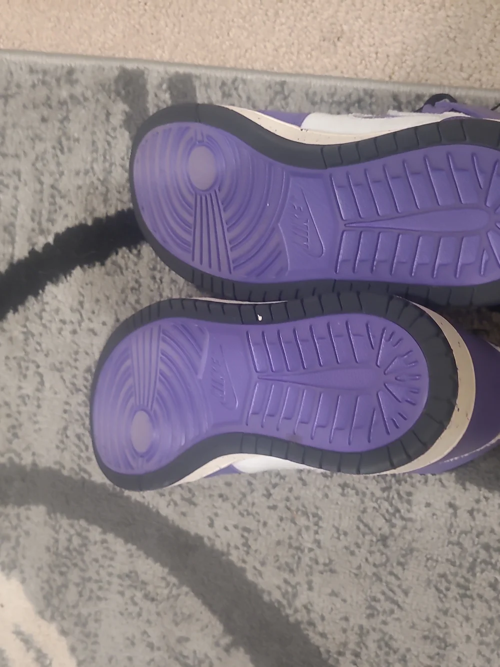 Air Jordan 1 High Zoom CMFT Basketball Crater Purple CT0978-501 US Men Size 11